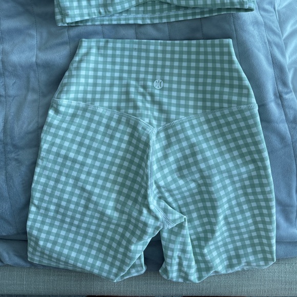 Astoria LUXE BALANCE Short - Jade Gingham - Picture 3 of 3